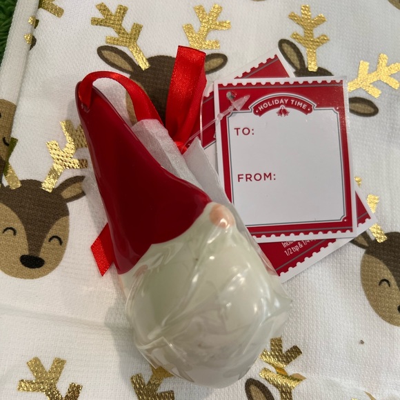 NWT 🎅🏽Elf Ceramic Nesting Measuring Spoon Set Holiday Christmas 🎄 - Picture 3 of 4